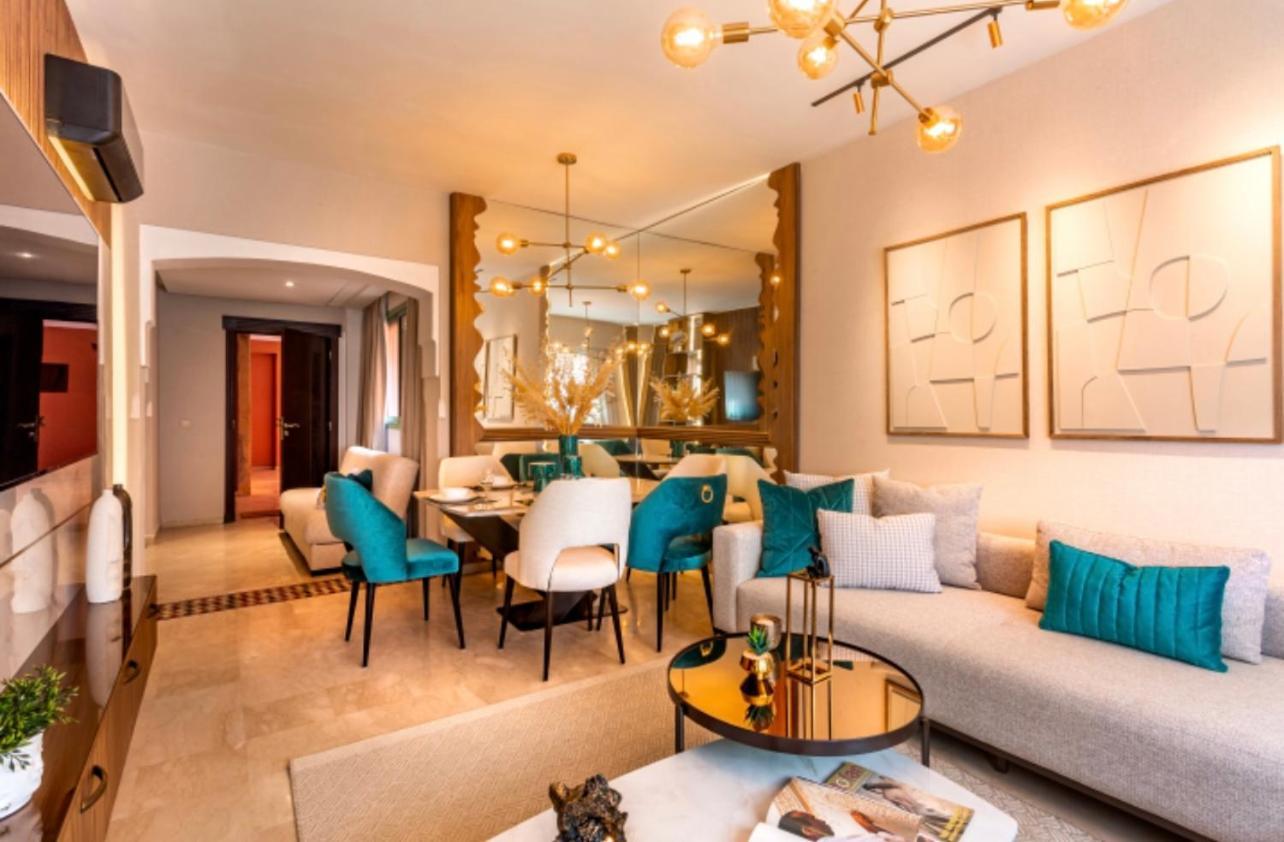 Logement De Luxe Avec Piscine, Hivernage 马拉喀什 外观 照片
