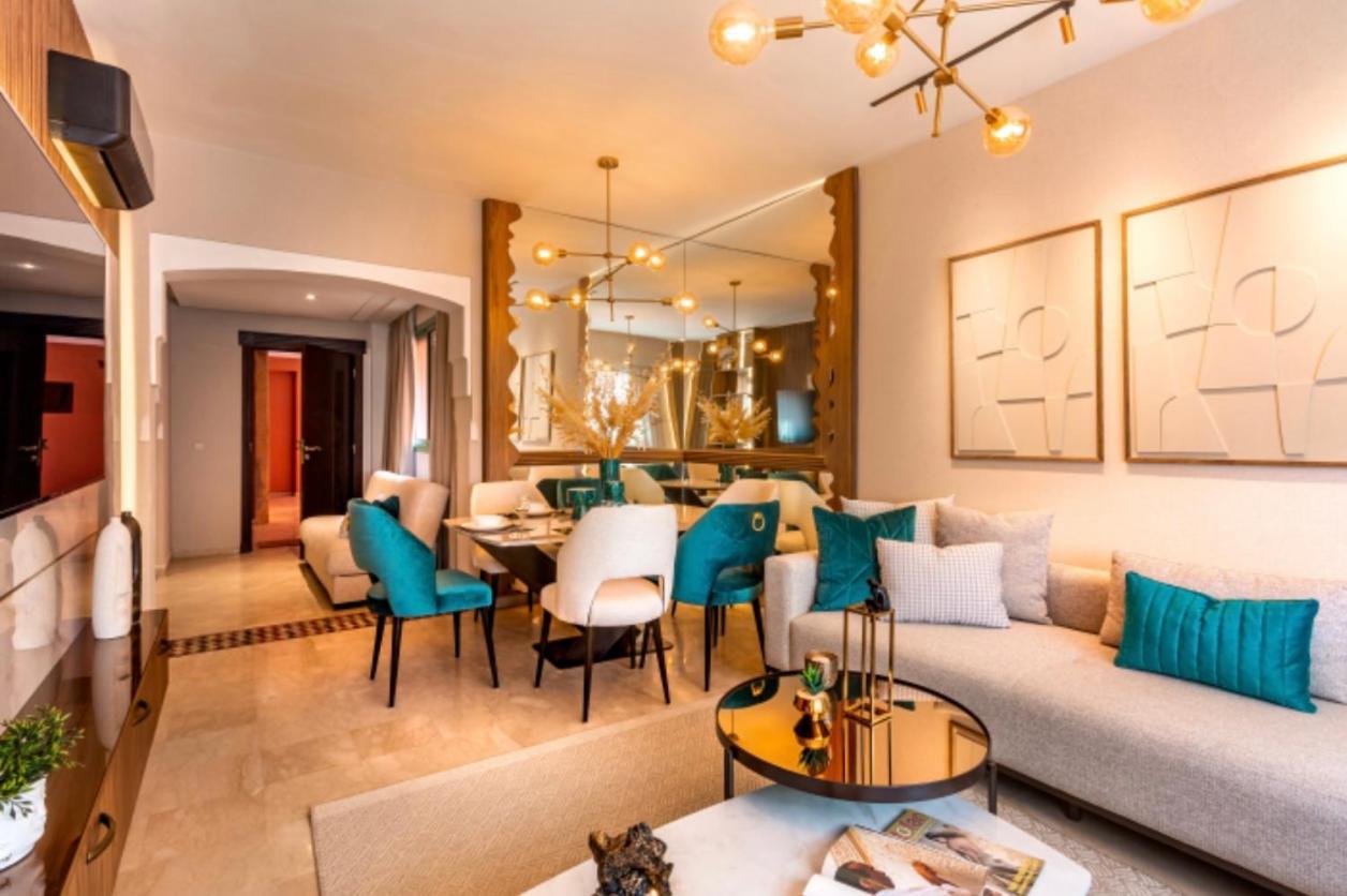 Logement De Luxe Avec Piscine, Hivernage 马拉喀什 外观 照片