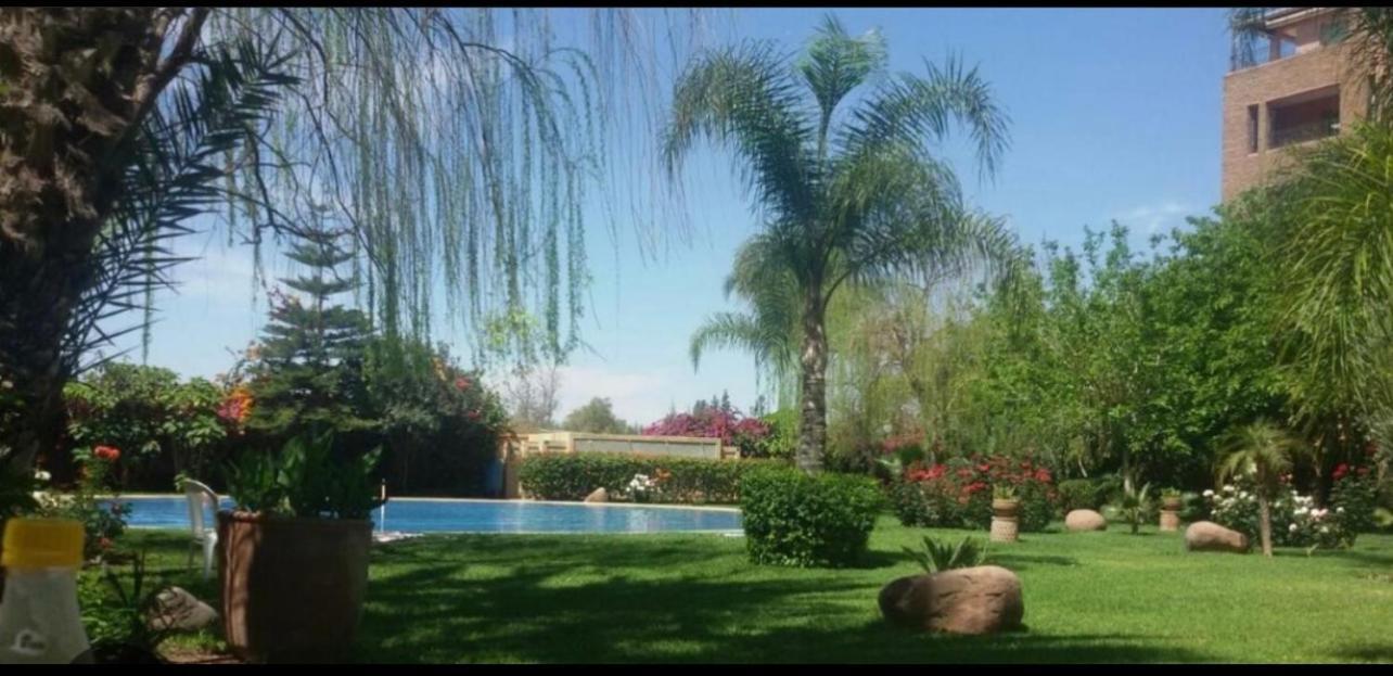 Logement De Luxe Avec Piscine, Hivernage 马拉喀什 外观 照片